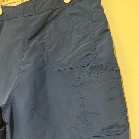 Women’s Vintage Guy Harvey Navy Colour Lightweight Summer Mini Shorts Size 6 - Picture 12 of 16